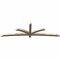 Ekena Millwork Davenport Smooth Timber Gable Bracket, Douglas Fir, 108"W x 31 1/2"H x 3 1/2"D x 3 1/2"F, 7/12 Pitch GBW108X31X0404DAV00SDF - alternate 3